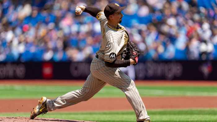 San Diego Padres pitcher Blake Snell